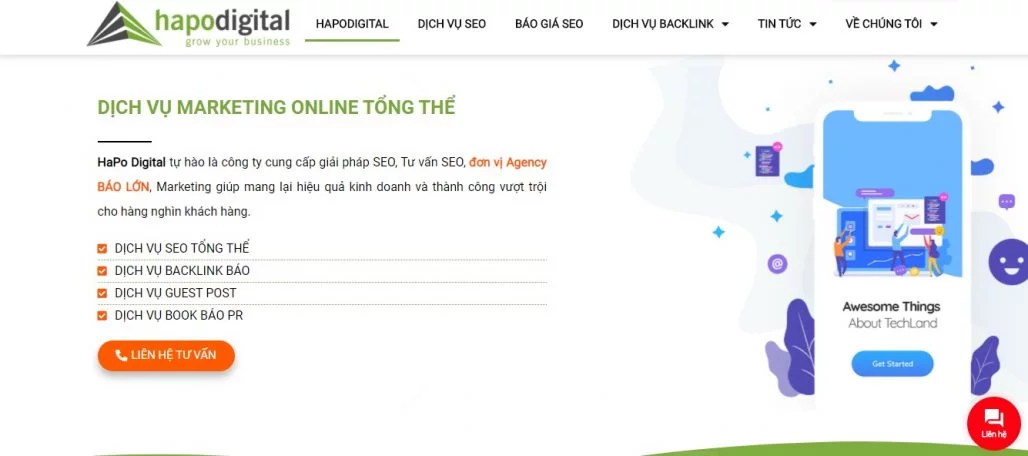 Top 10 dịch vụ guest post uy tín tại Hà Nội 15 Dịch vụ guest post HAPO Digital