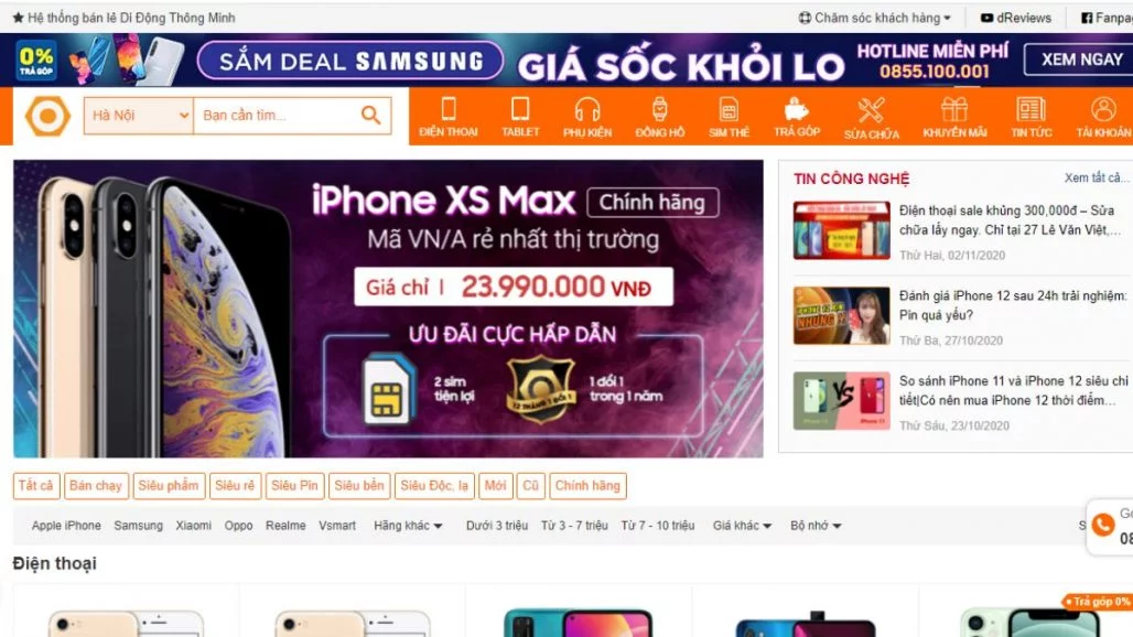 TOP 10 WEBSITE BÁN ĐIỆN THOẠI UY TÍN NHẤT 2023 20 TOP 10 WEBSITE BÁN ĐIỆN THOẠI UY TÍN NHẤT 2023