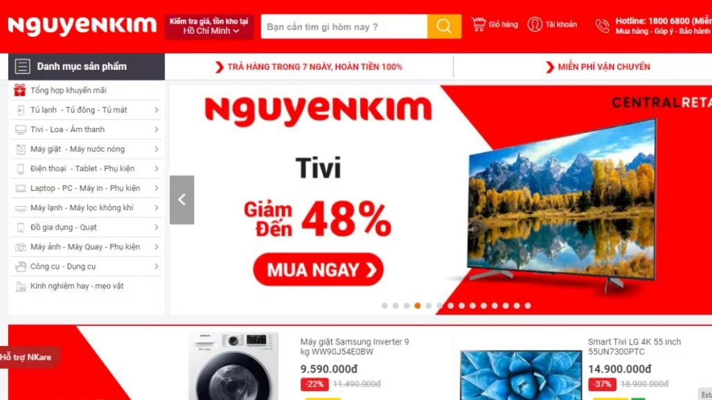 Top 10 website mua sắm uy tín nhất Việt Nam 2021
