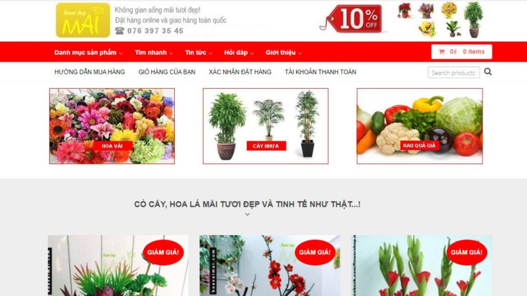 Top 10 shop bán hoa giả đẹp và uy tín nhất TPHCM 2022