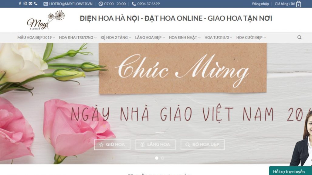 Top 10 shop bán hoa tươi uy tín nhất tại Hà Nội 2022