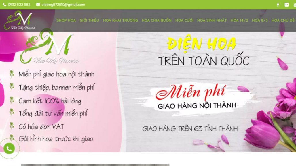 Top 7 shop bán hoa tươi uy tín nhất tại Đà Nẵng 2022
