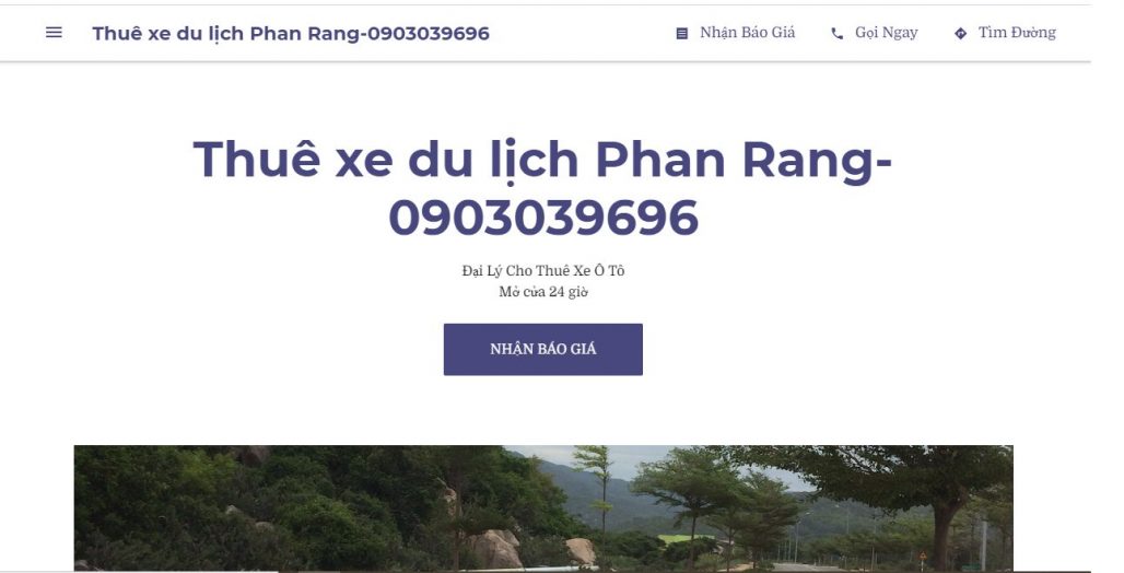 Top 5 công ty dịch vụ thuê xe uy tín tại Ninh Thuận 8 Công ty dịch vụ thuê xe du lịch Phan Rang