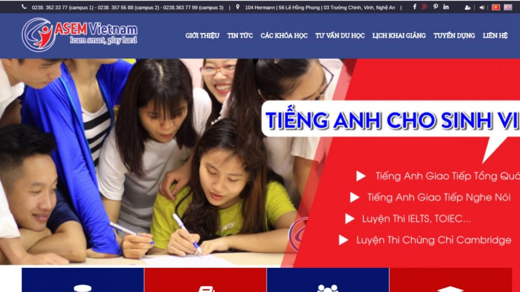 Top 5 trung tâm tiếng Anh uy tín nhất tại TP Vinh - Nghệ An 2023
