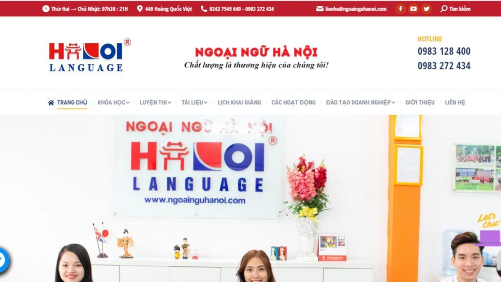 Top 7 trung tâm tiếng Hàn uy tín tại Hà Nội