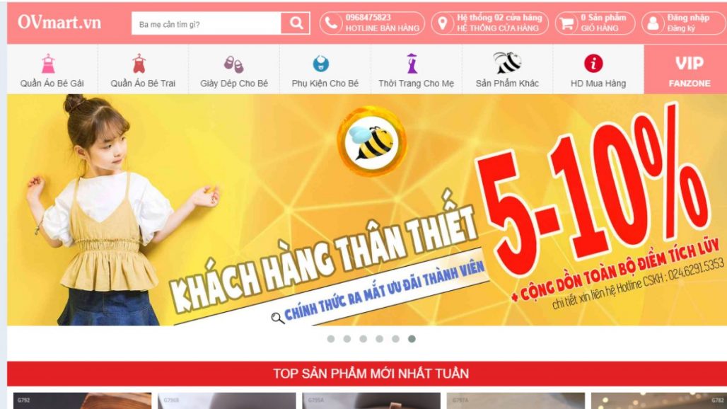 Top 10 website bán đồ mẹ và bé uy tín tại Việt Nam 19 Top 10 website bán đồ mẹ và bé uy tín tại Việt Nam