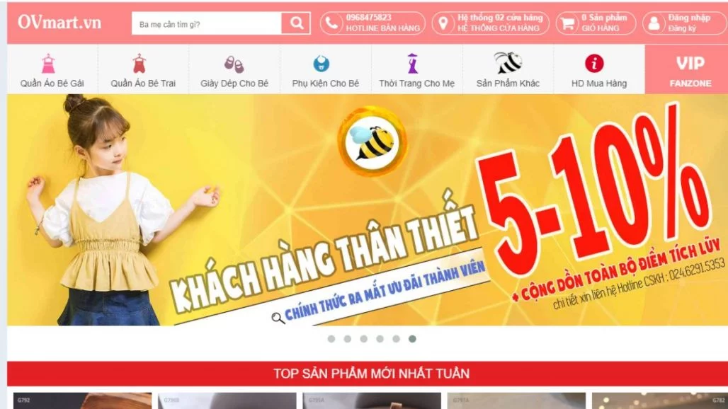 Top 10 website bán đồ mẹ và bé uy tín tại Việt Nam 19 Top 10 website bán đồ mẹ và bé uy tín tại Việt Nam