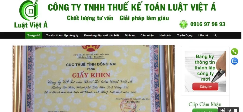 Top 7 công ty luật uy tín tại Biên Hòa - Đồng Nai 12 Công ty Luật Việt Á