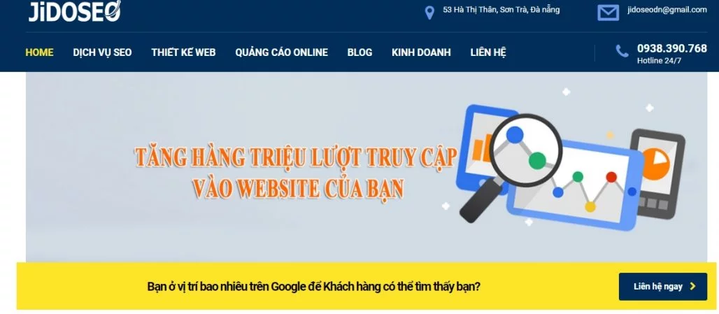 Top 9 công ty chạy quảng cáo Google Adwords uy tín tại Đà Nẵng 15 Công ty chạy quảng cáo Google Adwords JIDOSEO