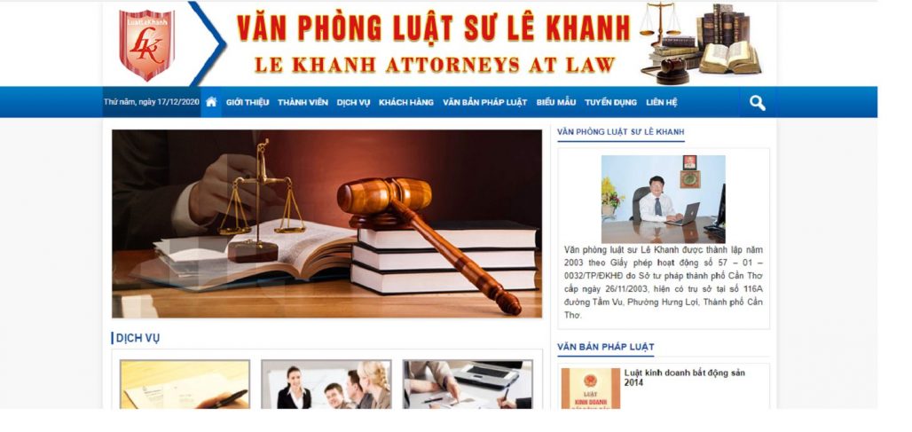 Công ty luật - Văn phòng Luật sư Lê Khanh