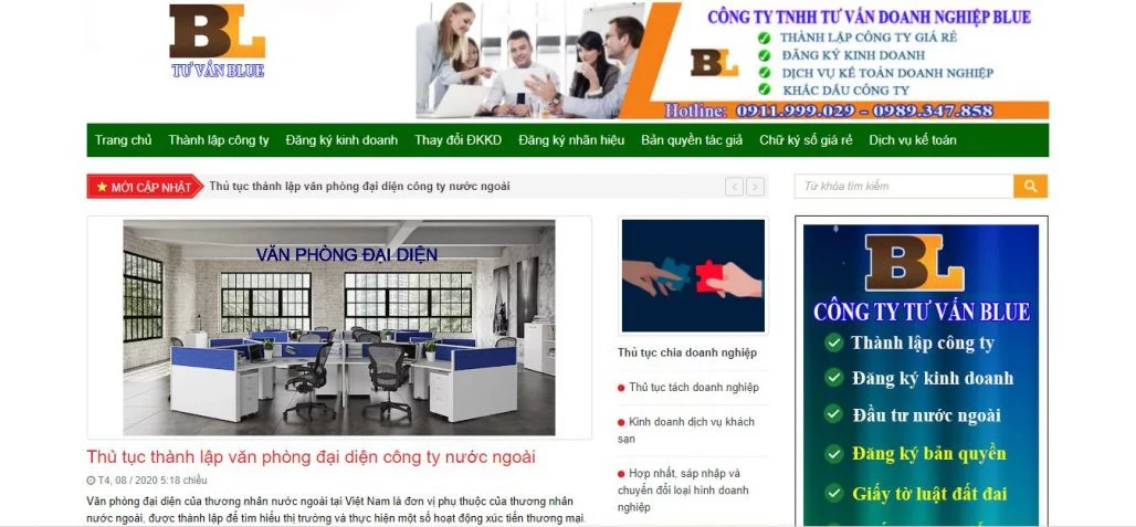 Top 5 dịch vụ thành lập công ty uy tín tại Bà Rịa Vũng Tàu 9 Dịch vụ thành lập công ty BLUE