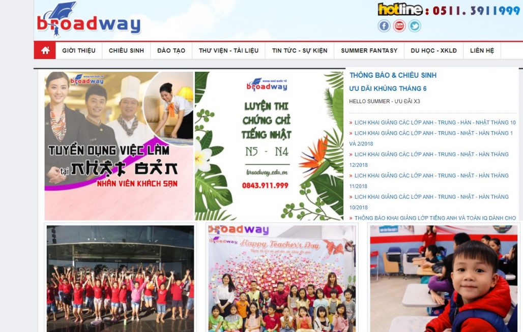 Top 7 trung tâm tiếng Nhật uy tín tại Đà Nẵng 14 Trung tâm tiếng Nhật - Ngoại ngữ quốc tế Broad Way