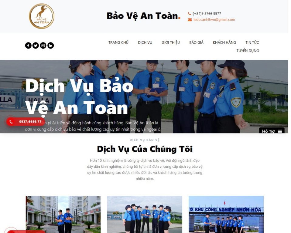 Top 10 công ty dịch vụ bảo vệ uy tín nhất TPHCM 2023 13 Top 10 công ty dịch vụ bảo vệ uy tín nhất TPHCM 2023 Công ty dịch vụ bảo vệ An Toàn