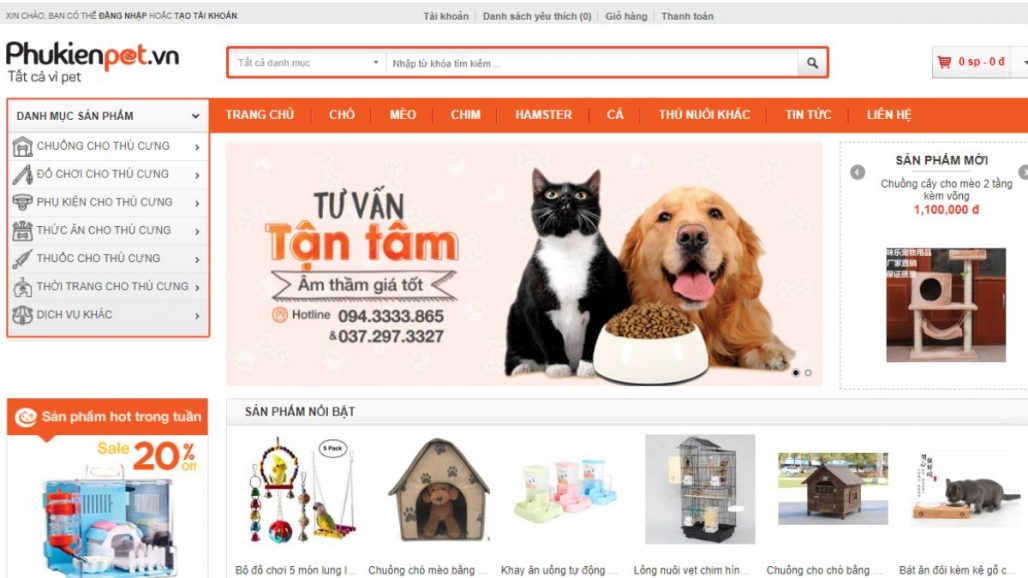 Top 10 shop bán đồ thú cưng online uy tín tại Việt Nam