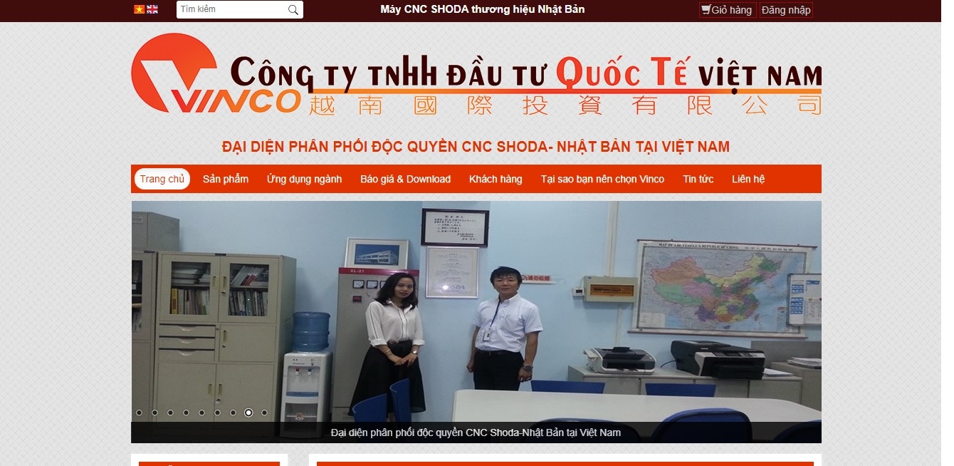 Công ty cung cấp máy móc ngành may - Đầu Tư Quốc Tế Việt Nam