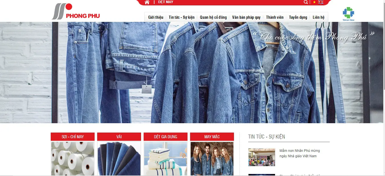 Top 10 công ty may mặc uy tín tại Đà Nẵng 14 Công ty may mặc - Dệt Phong Phú - Nhà máy Dệt Hải Vân