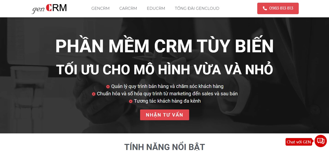 Công ty phần mềm genCRM Hà Nội
