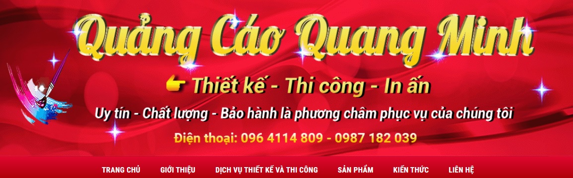 Top 8 công ty thi công bảng hiệu quảng cáo uy tín tại Vũng Tàu 11 Công ty thi công bảng hiệu quảng cáo Quang Minh