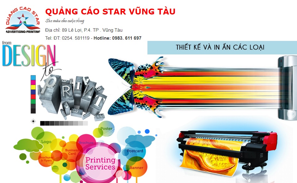 Công ty thi công bảng hiệu quảng cáo Star Vũng Tàu