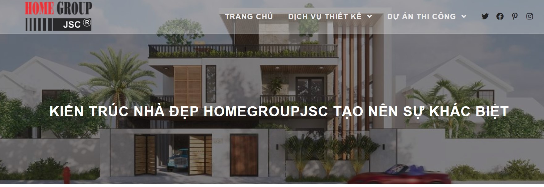 Công ty thiết kế nhà Homegroup JSC