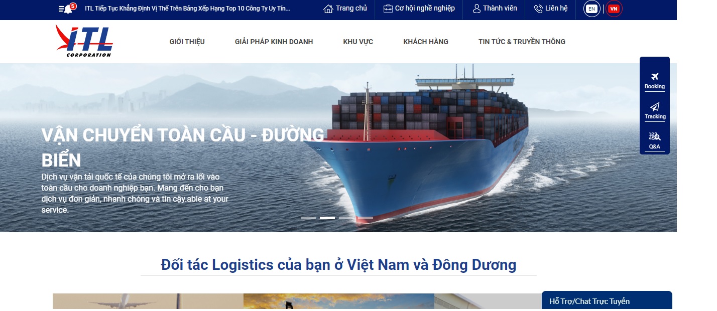 Công ty vận tải và Logistics - Indo Trans Logistics Corporation (ITL)