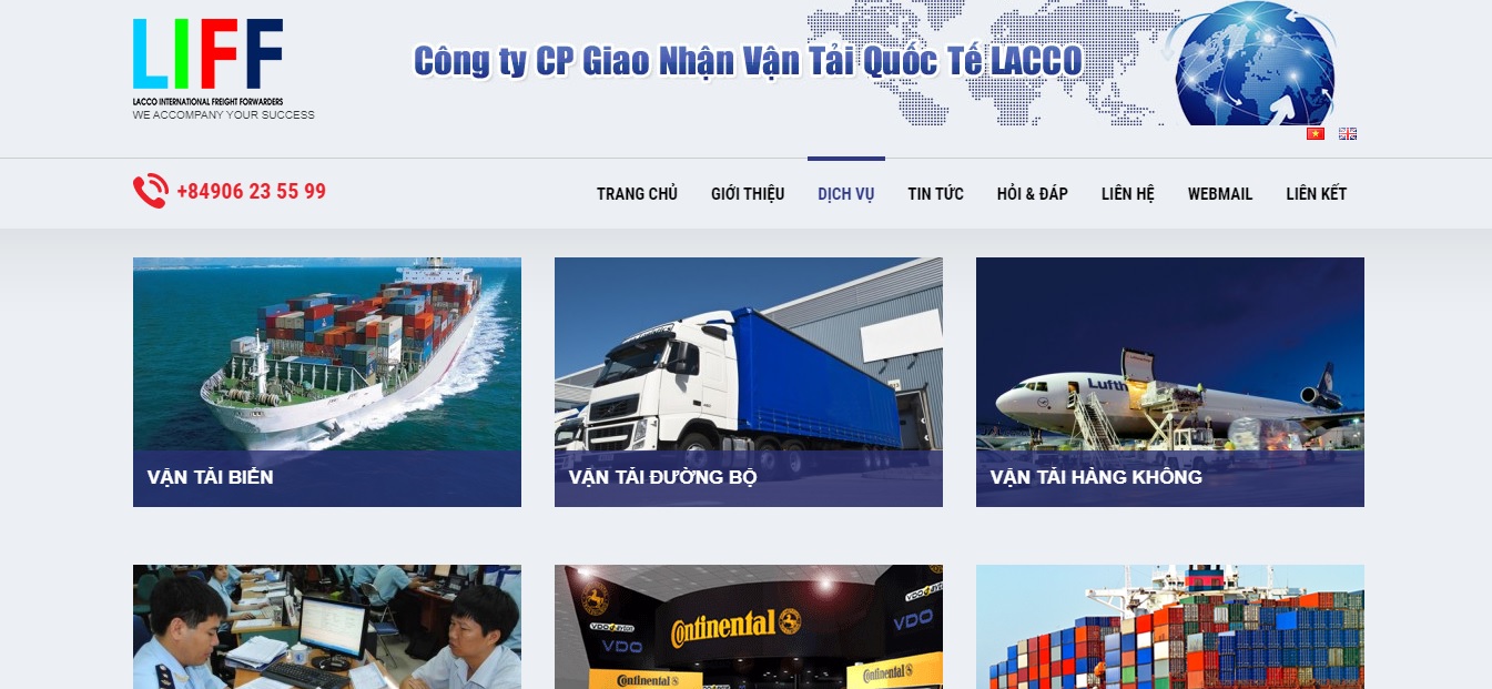 Công ty vận tải và Logistics - Lacco