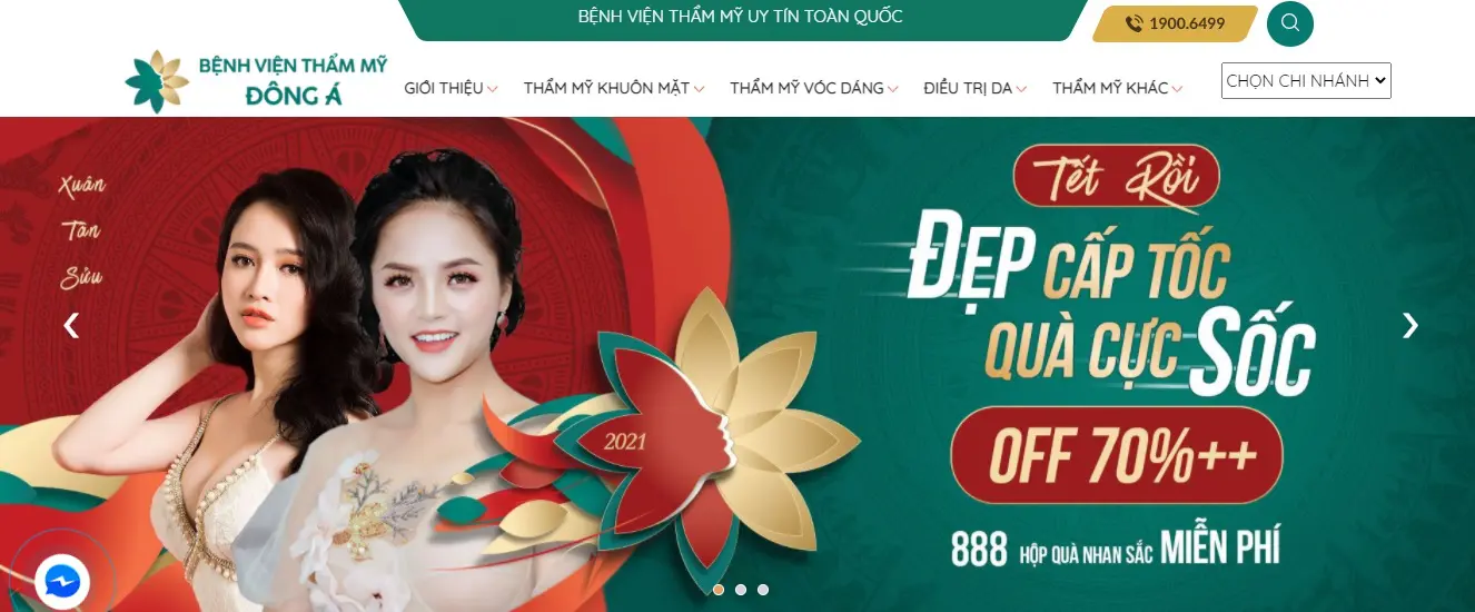 Top 8 thẩm mỹ viện uy tín tại Cần Thơ 9 Thẩm mỹ viện Đông Á