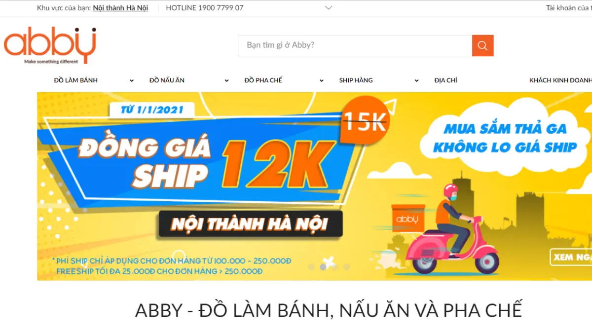 Top 10 công ty cung cấp nguyên liệu làm bánh uy tín tại Hà Nội 12 Cửa hàng cung cấp nguyên liệu làm bánh Abby Hà Nội