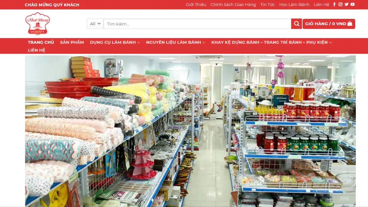 Top 10 công ty cung cấp nguyên liệu làm bánh uy tín tại Hà Nội 16 Công ty cung cấp nguyên liệu làm bánh Bakers' Mart Nhất Hương