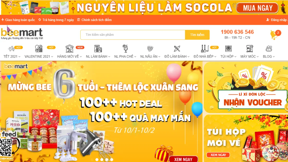 Top 10 công ty cung cấp nguyên liệu làm bánh uy tín tại Hà Nội 17 Công ty cung cấp nguyên liệu làm bánh Beemart