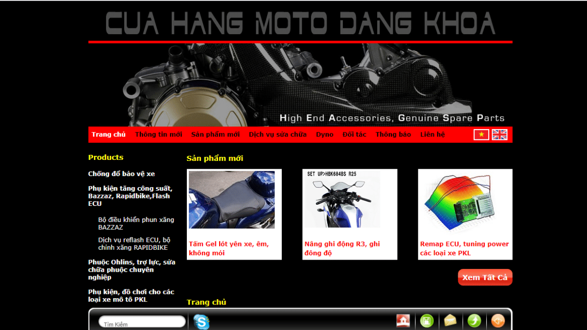 Công ty phụ tùng đồ chơi mô tô Moto Đăng Khoa