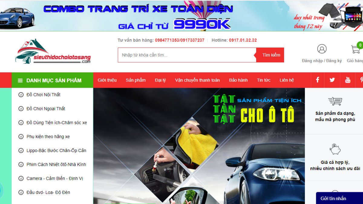 Công ty phụ tùng đồ chơi ô tô GOODSLTS Việt Nam