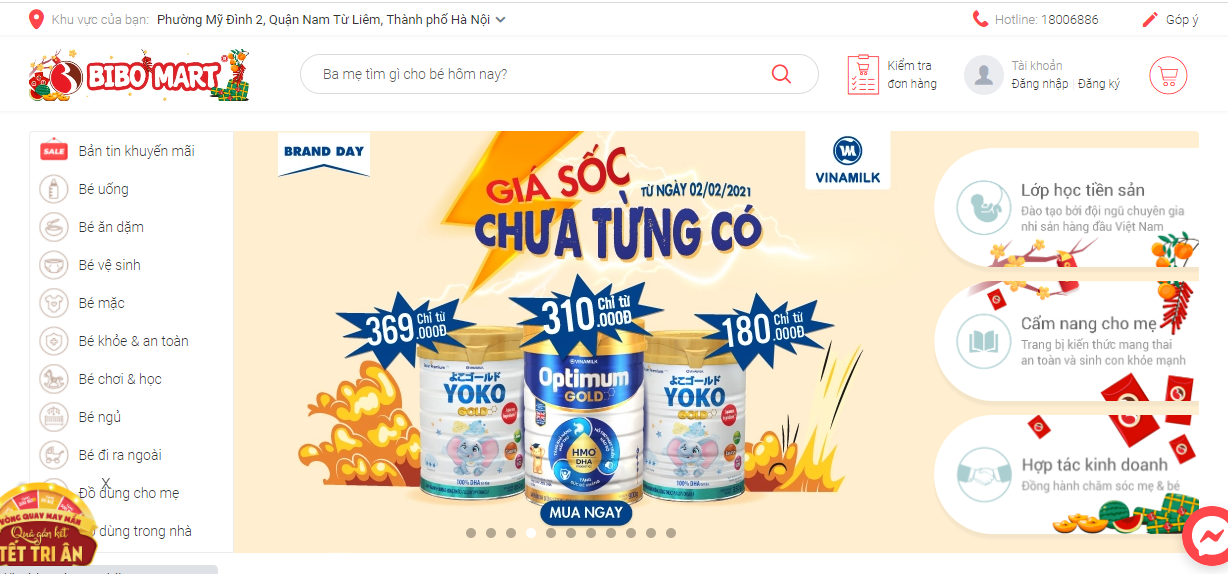Top 9 shop bán đồ trẻ em uy tín tại Hà Nội 10 Công ty cổ phần Bibomart TM