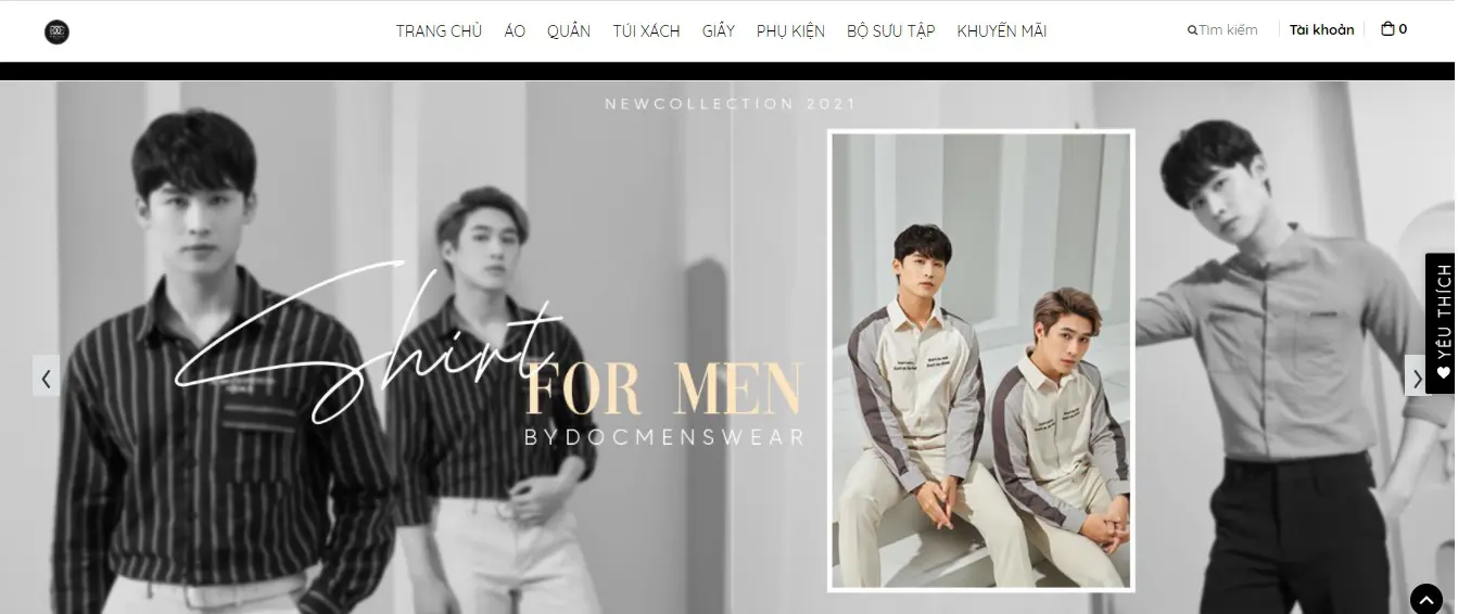 Top 10 shop quần áo nam uy tín tại Hà Nội 13 Shop quần áo nam Độc - Menswear