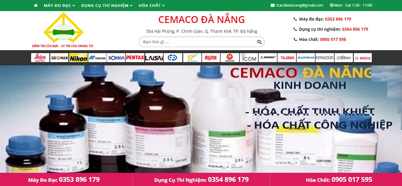 Công ty cung cấp hóa chất CEMACO