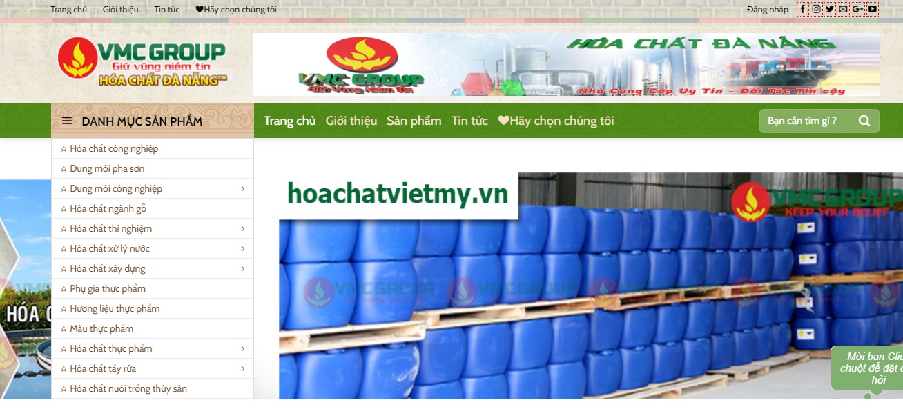 Công ty cung cấp hóa chất Việt Mỹ (VMCGROUP)