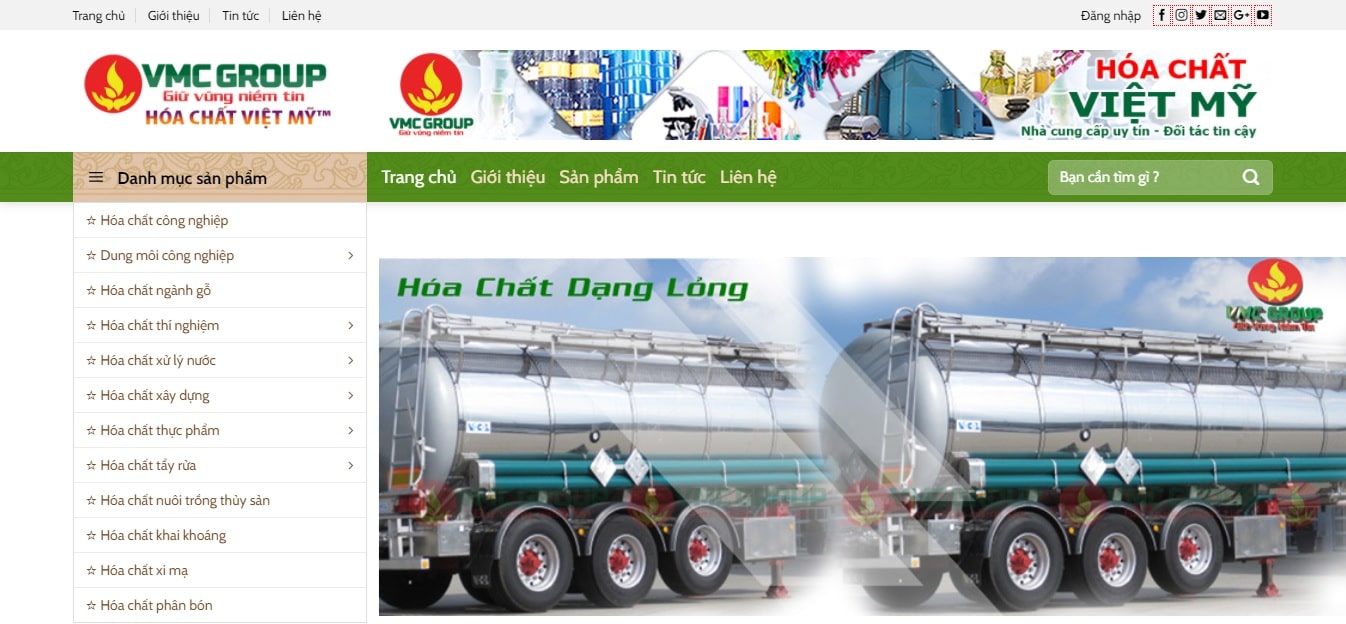 Công ty cung cấp hóa chất công nghiệp Việt Mỹ