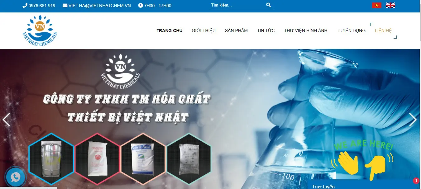 Top 10 Công ty cung cấp hóa chất uy tín tại TPHCM 18 Công Ty TM Hóa Chất Thiết Bị Việt Nhật