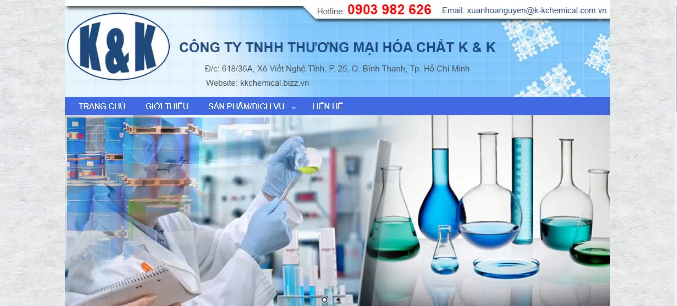 Top 10 Công ty cung cấp hóa chất uy tín tại TPHCM 17 Công Ty Hóa Chất K&K