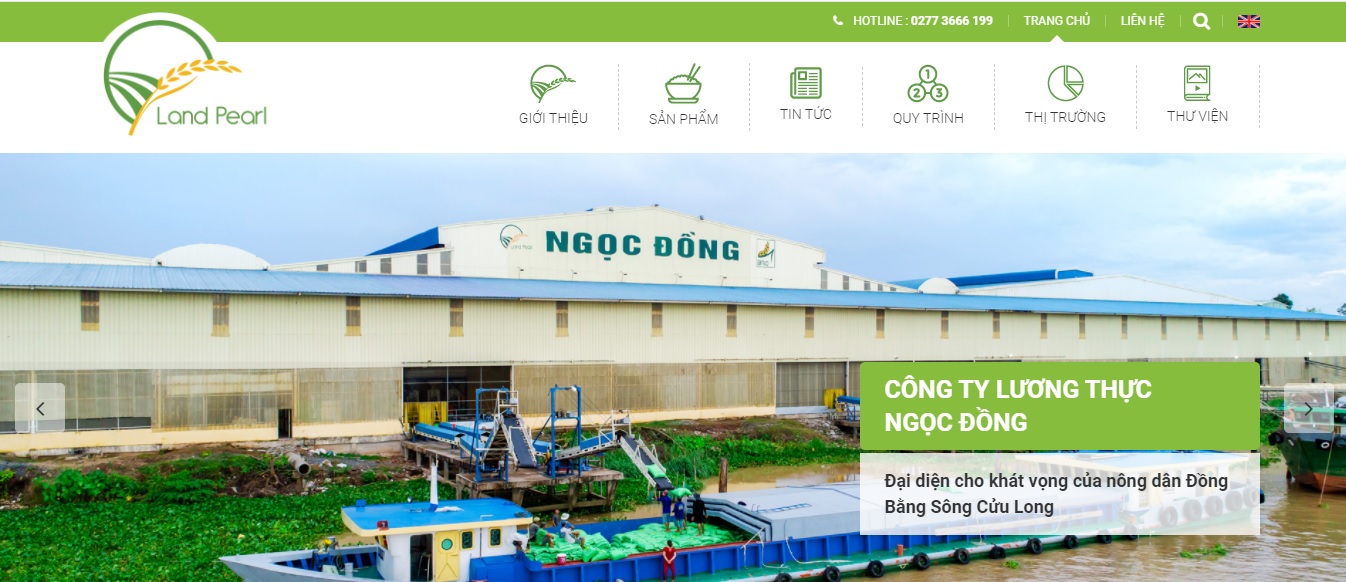 Công ty xuất khẩu gạo - Nhà máy Ngọc Đồng
