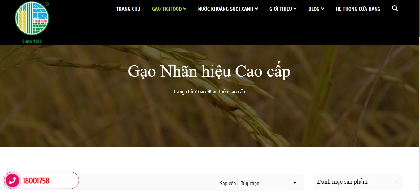 Công ty  xuất khẩu gạo - lương thực Tiền Giang