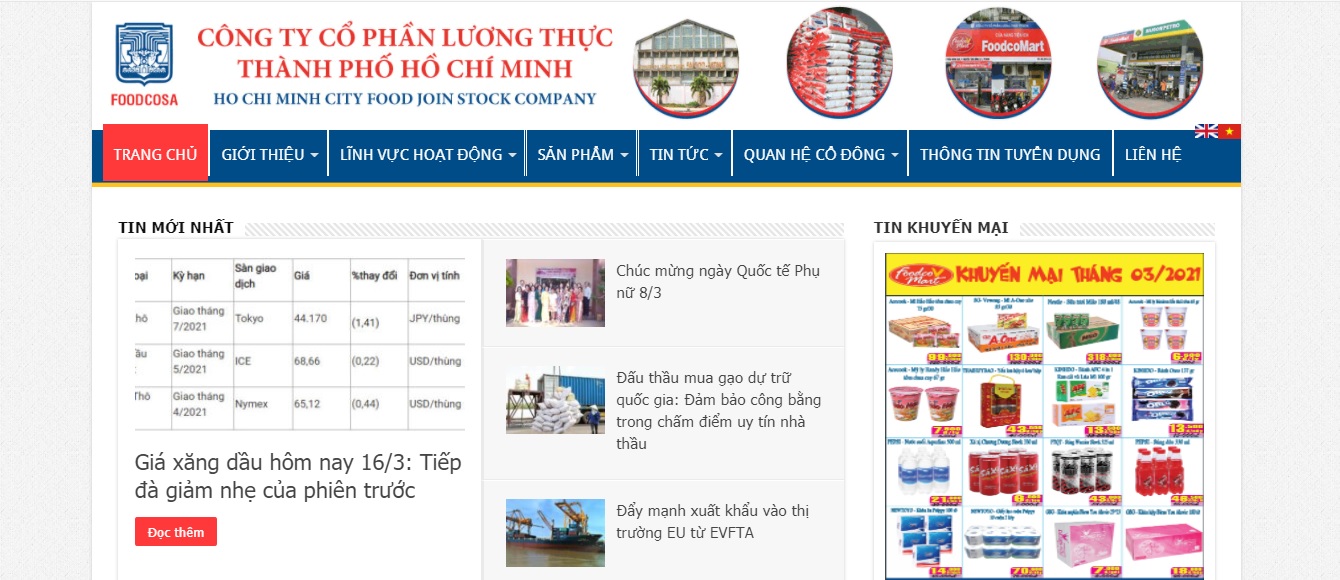 Top 10 công ty xuất khẩu gạo uy tín tại TPHCM 18 Công ty xuất khẩu gạo - lương Thực Foodcosa