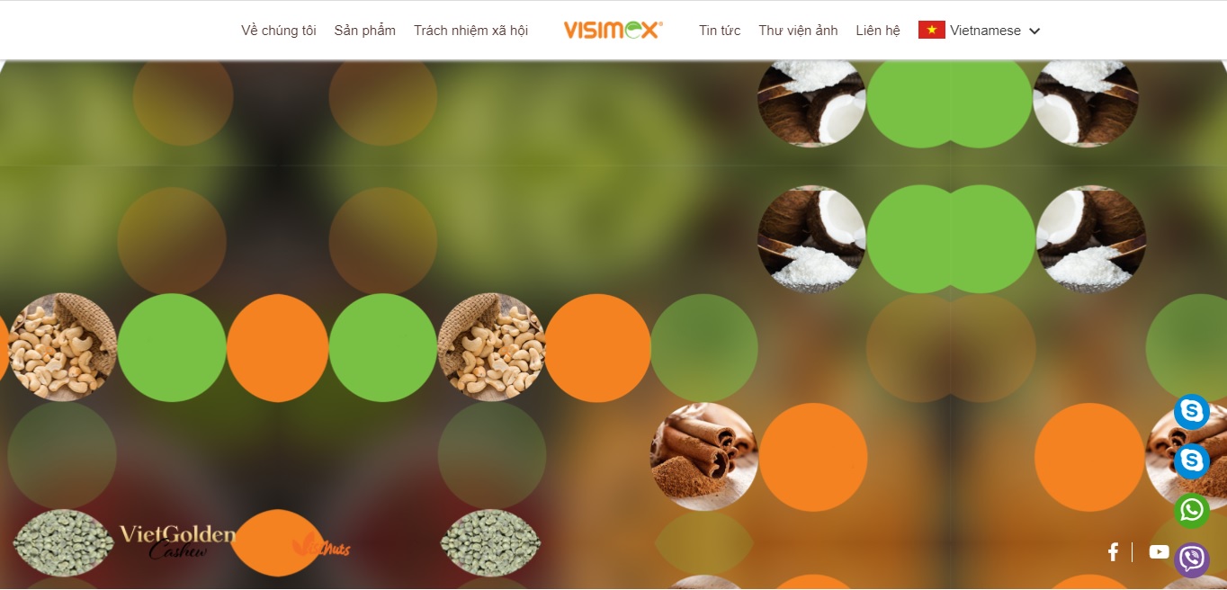 Công ty xuất nhập khẩu nông sản VISIMEX CORPORATION