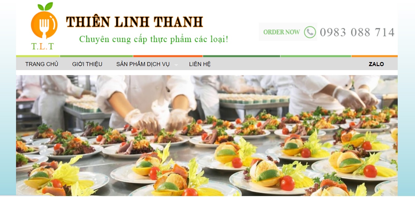Công ty cung cấp suất ăn công nghiệp - Thực Phẩm Thiên Linh Thanh