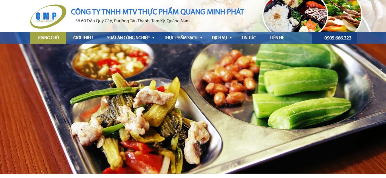 Công ty cung cấp suất ăn công nghiệp Quang Minh Phát