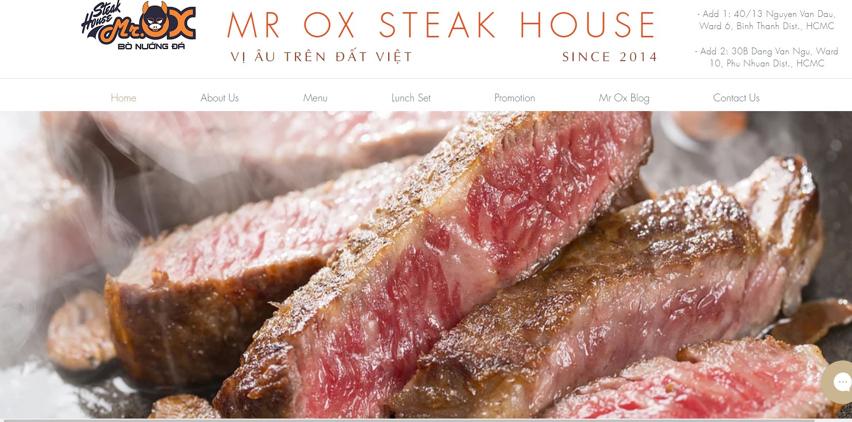 Nhà hàng  Mr. Ox Steakhouse
