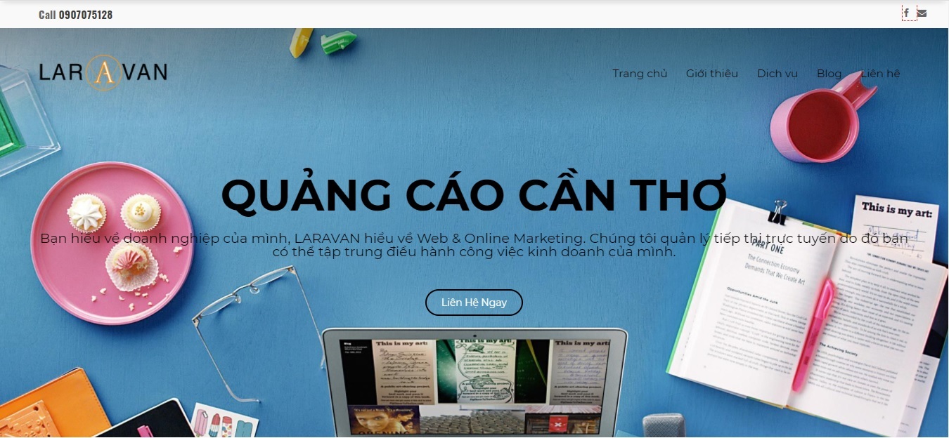 Top 9 công ty quảng cáo trực tuyến uy tín tại Cần Thơ 17 Công ty quảng cáo trực tuyến Laravan