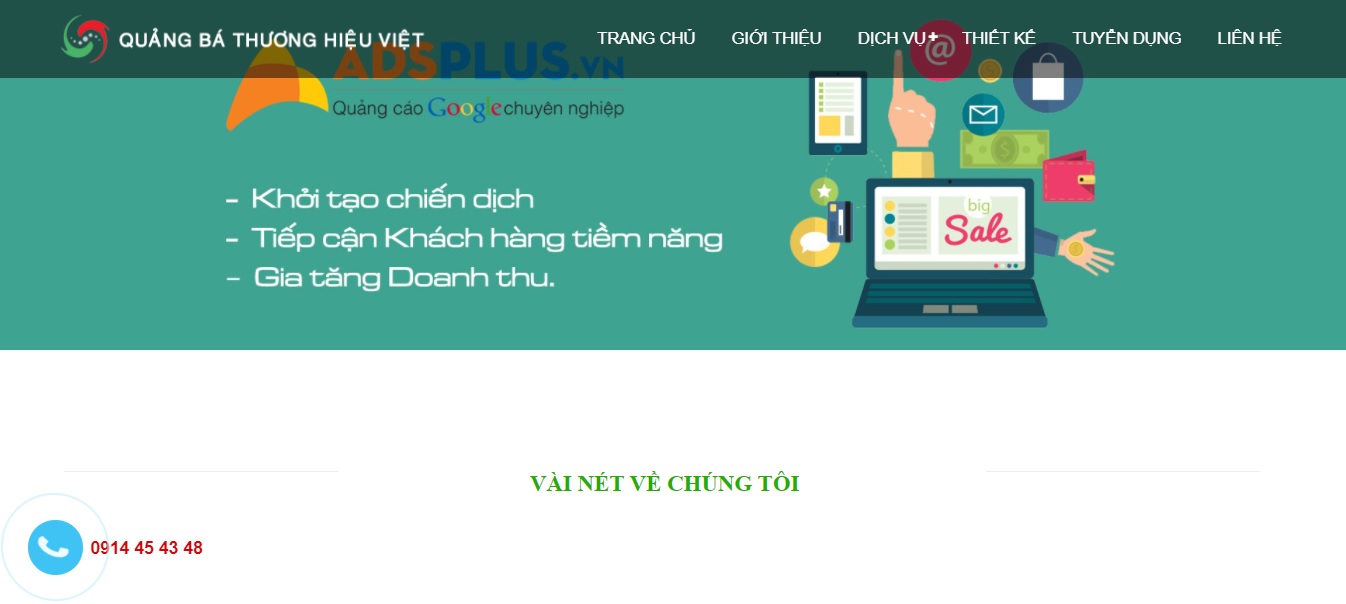 Công ty quảng cáo trực tuyến Quảng Bá Thương Hiệu Việt tại Huế