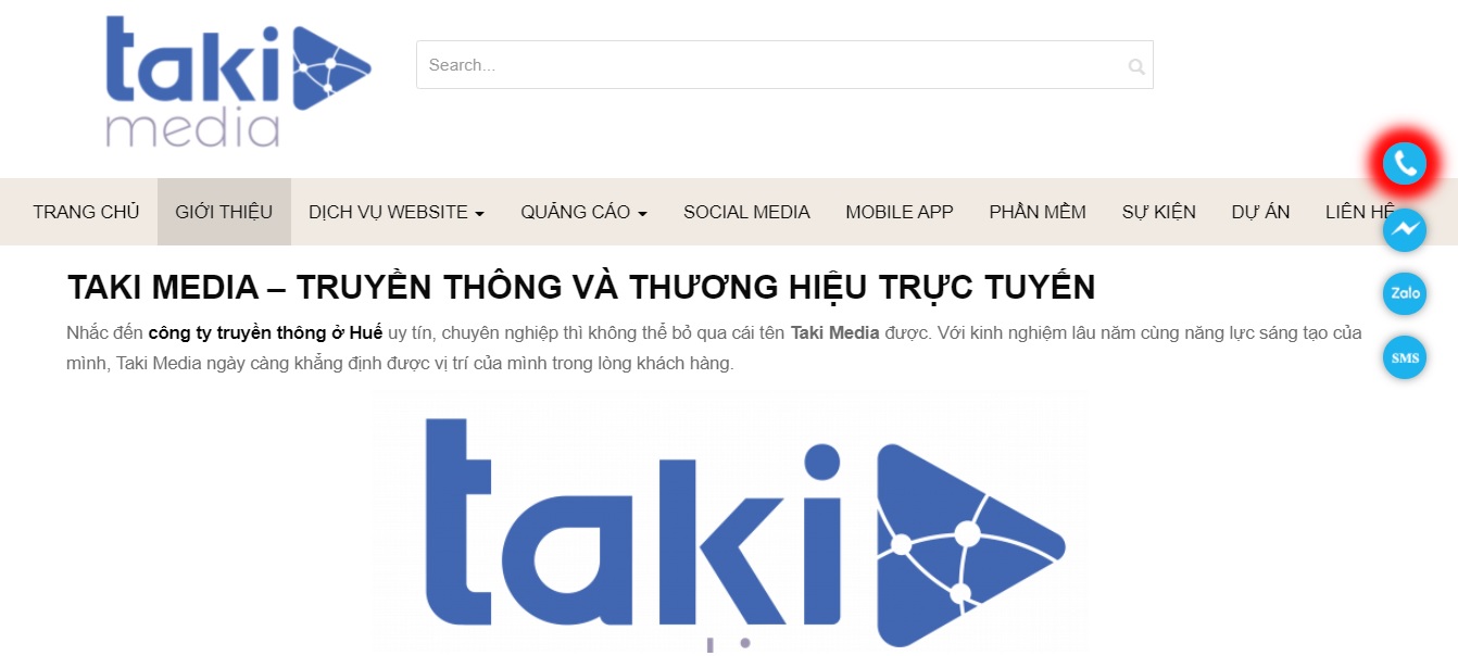 Công ty quảng cáo trực tuyến TAKI MEDIA ở Huế