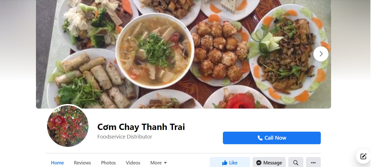 Quán chay ngon Thanh Trai